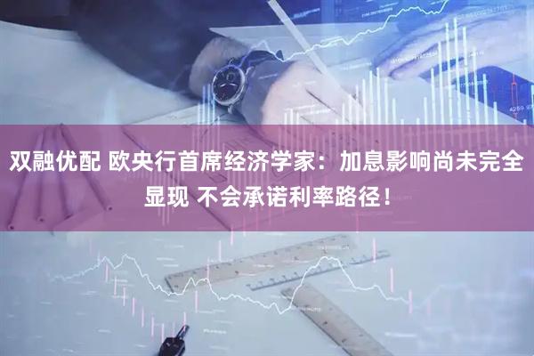 双融优配 欧央行首席经济学家：加息影响尚未完全显现 不会承诺利率路径！
