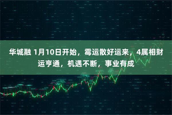 华城融 1月10日开始，霉运散好运来，4属相财运亨通，机遇不断，事业有成